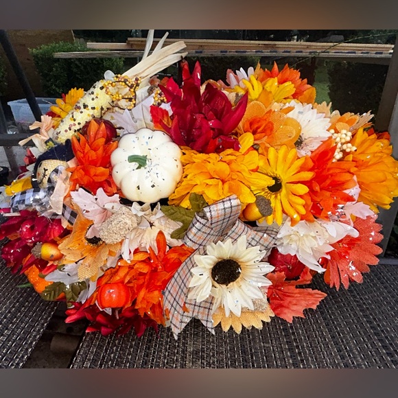 Pumpkin wreath. - Picture 7 of 7